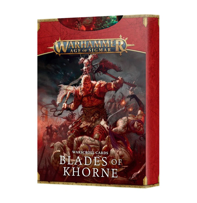 Warscroll Cards: Blades of Khorne