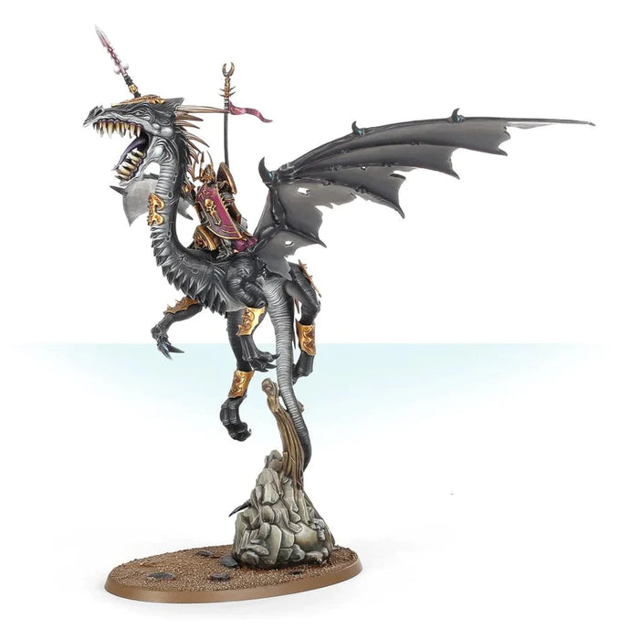 Sorceress on Black Dragon
