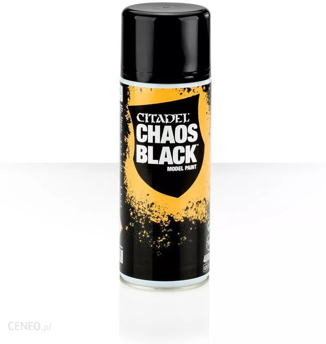 Chaos Black Spray Paint